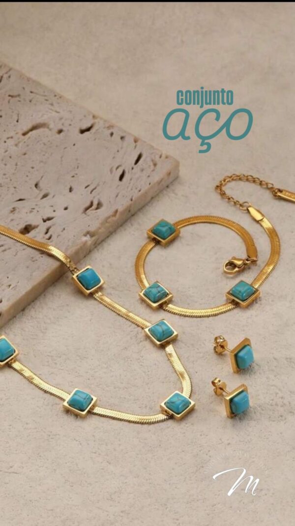 Conjunto Turquesa