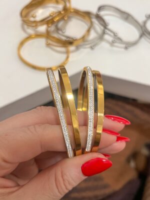 Bracelete Strass