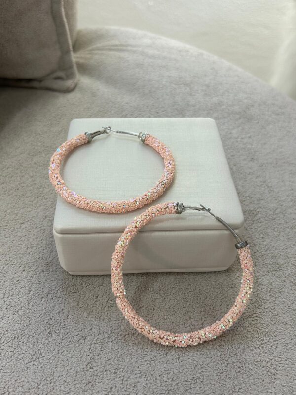 Argola Glitter