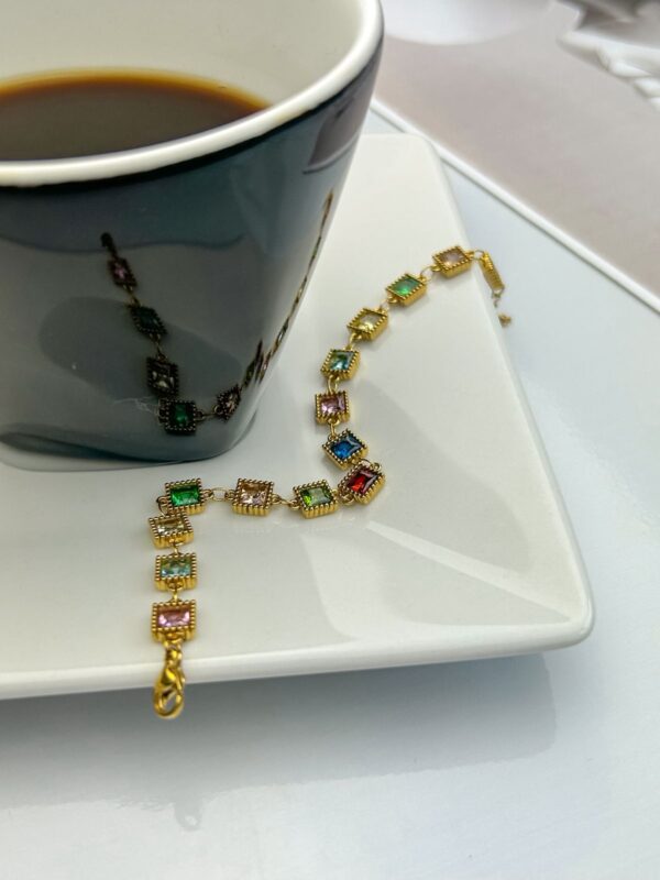 Pulseira Zircônias