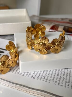 Bracelete flor