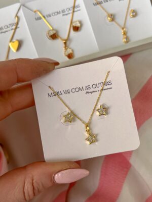 Conjunto infantil estrela