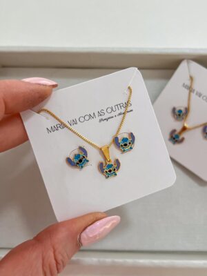 Conjunto infantil stitch