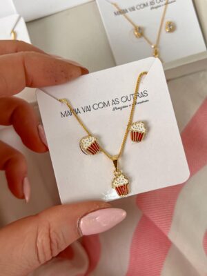 Conjunto Infantil Cupcake