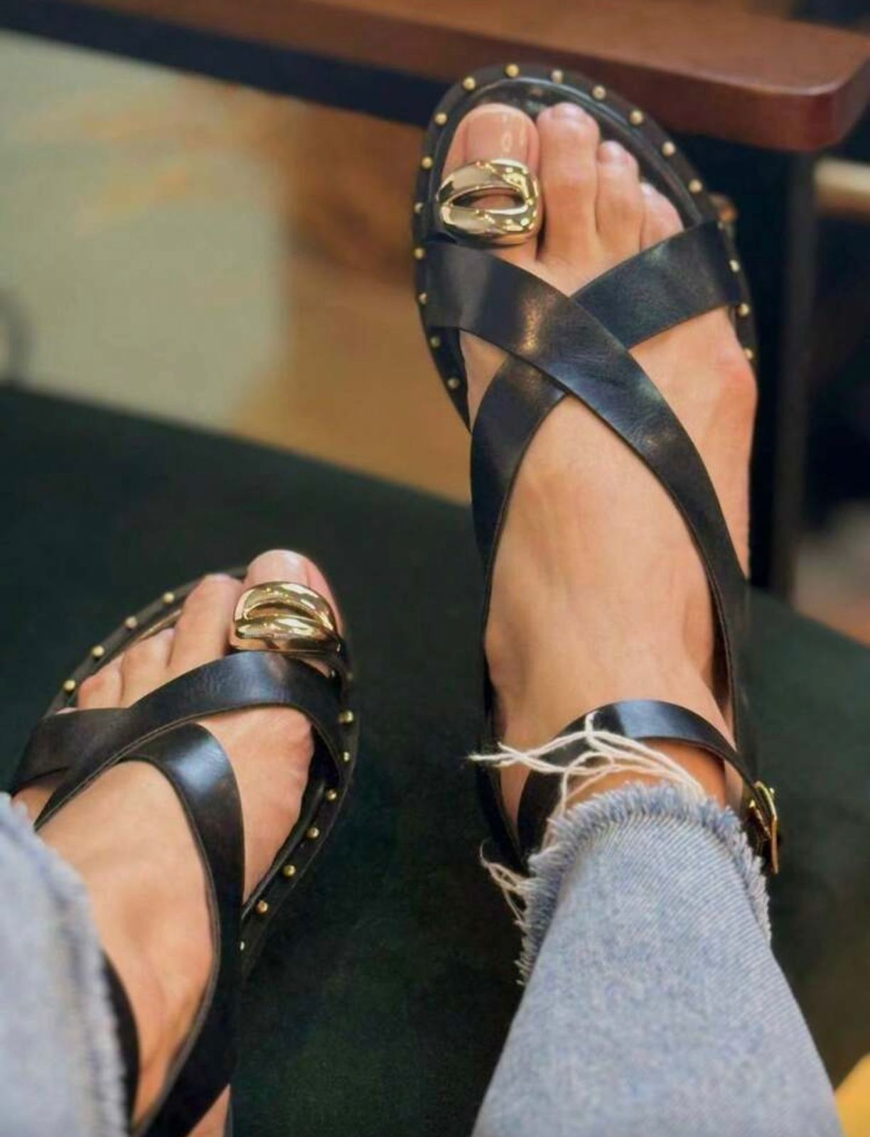 Sandália preta - Imagem 2