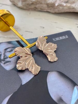 Brinco flor organica