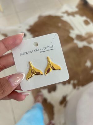 Brinco cauda sereia