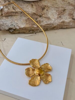 Choker de flor