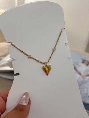 Tornozeleira de coração