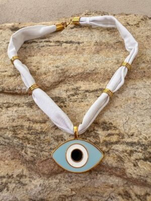 Choker de olho grego