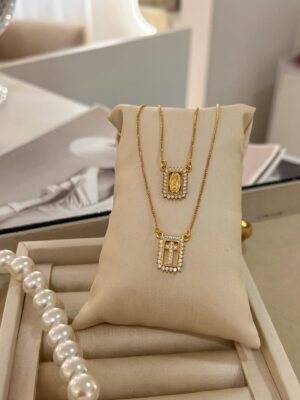 Escapulário Zircônia