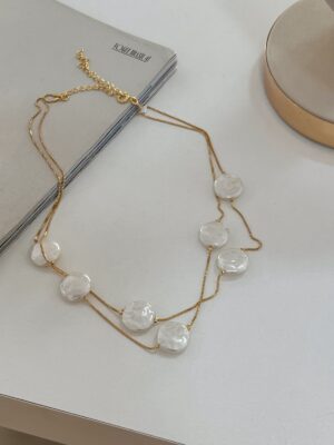 Choker Pérola Shell