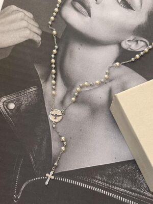 Colar Terço Pérola