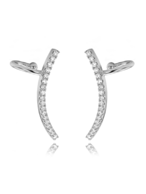 Ear Cuff Zircônia