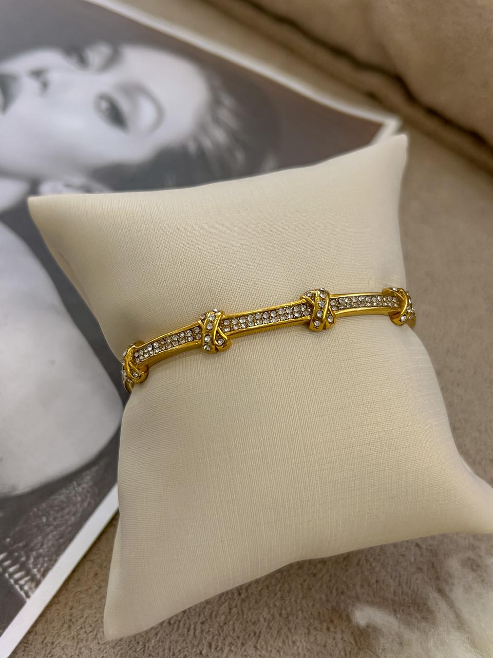 Bracelete X Cristal - Imagem 2