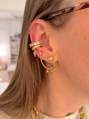 Ear Cuff Coração
