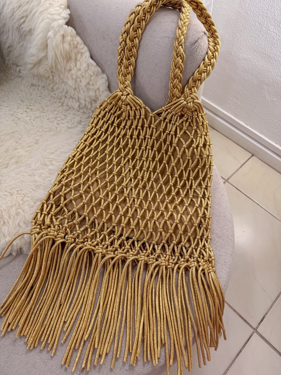 BOLSA MACRAMÊ